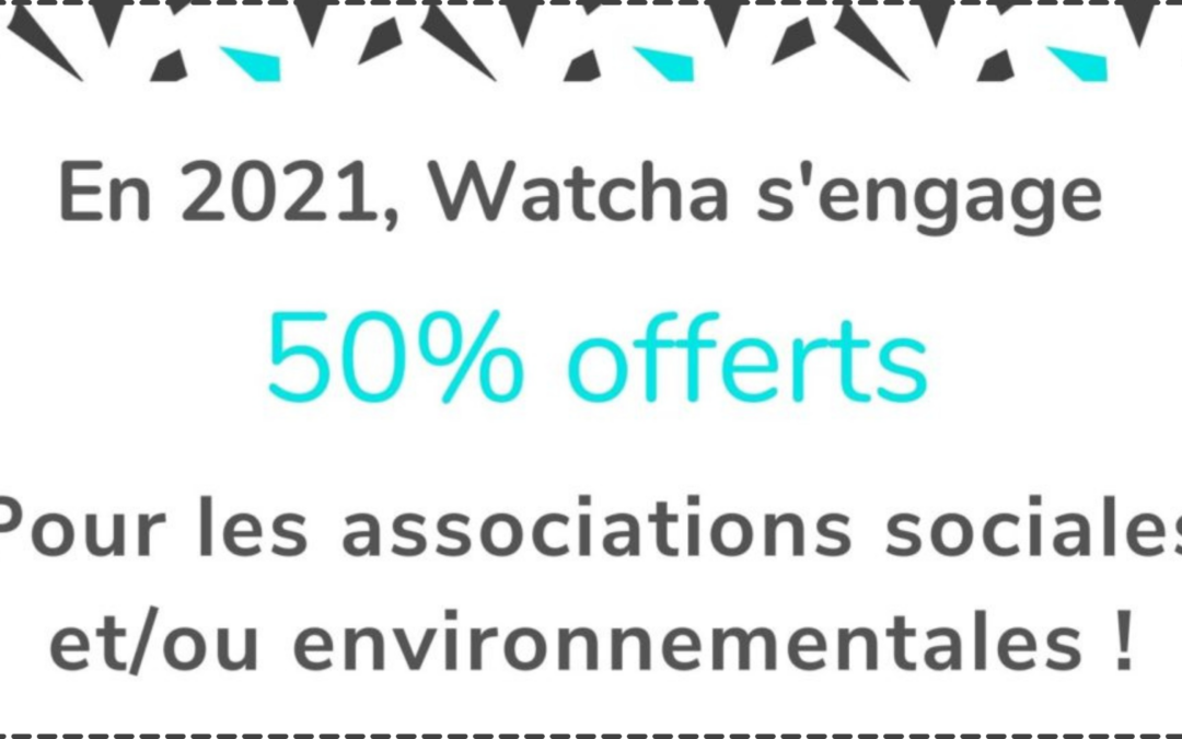 Offre Watcha : -50%